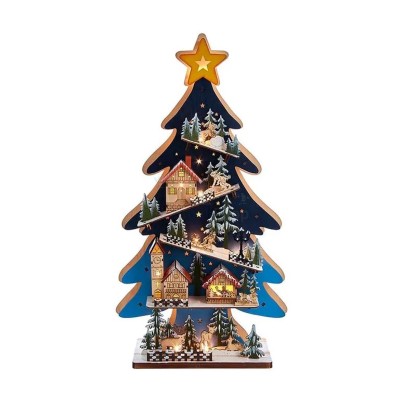 Деревянная ёлка 60 см - купить в Серединном